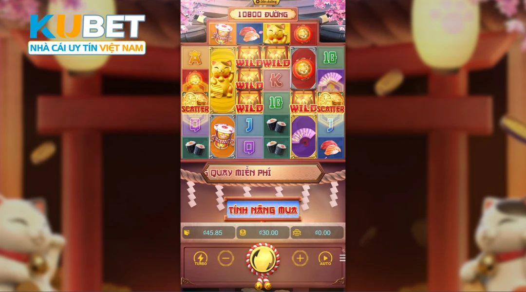 Các Biểu Tượng Và Giá Trị Thưởng Trong Lucky Neko