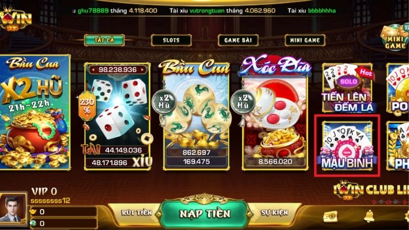 Mậu Binh Nào Lớn Nhất? Bảng Xếp Hạng Thế Bài Chuẩn