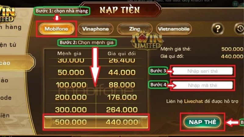 Các Phương Thức Nạp Tiền Iwin Nhanh Chóng và Tiện Lợi